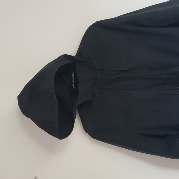 BURBERRY London black hooded jacket size medium - Picture 3 of 12
